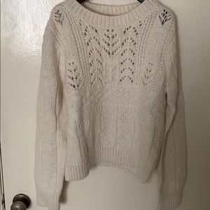J.Crew Wool Cable Knit Sweater